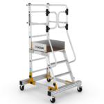 Plateforme de rayonnage roulante