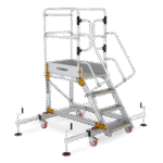 Échelle à Plateforme avec Stabilisateurs