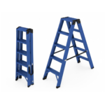 Escabeau double renforcé 7+7 marches – Image 4